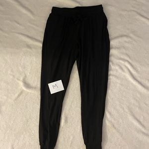Black joggers